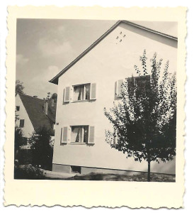 Unser Haus nach 1958